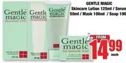 Boxer Gentle Magic Skincare Lotion / Serum / Mask / Soap offer