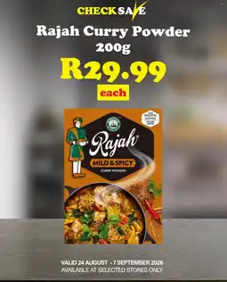 Check Save Rajah Curry Powder offer