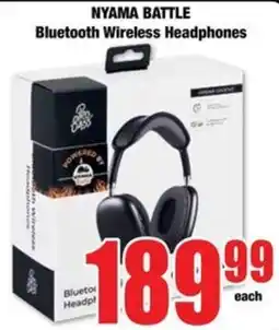 Boxer NYAMA BATTLE Bluetooth Wireless Headphones offer