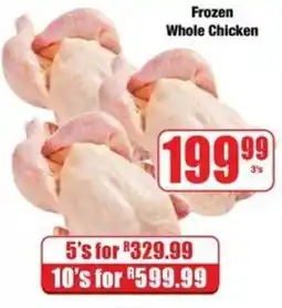 Boxer Frozen Whole Chicken offer