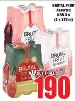 Boxer BRUTAL FRUIT Spritzer Assorted offer