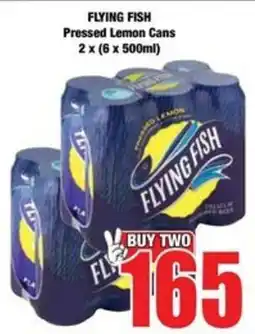 Boxer Flying Fish Pressed Lemon Cans offer
