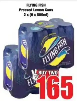 Boxer Flying Fish Pressed Lemon Cans offer