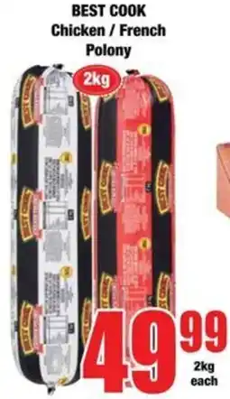 Boxer BEST COOK Chicken / French Polony offer