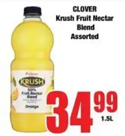 Boxer Clover Krush Fruit Nectar Blend Assorted offer