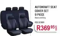 AutoZone Autokraft Seat Cover Set offer