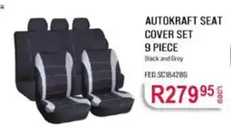 AutoZone AUTOKRAFT SEAT COVER SET offer