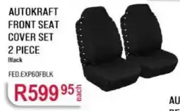 AutoZone AUTOKRAFT FRONT SEAT COVER SET offer
