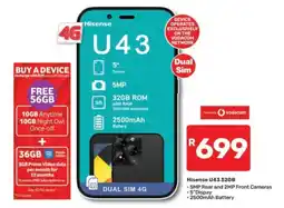 Pick n Pay Hisense U43 32GB offer