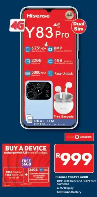 Hisense Y83 Pro 32GB