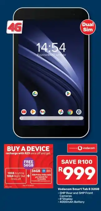Vodacom Smart Tab 8 32GB