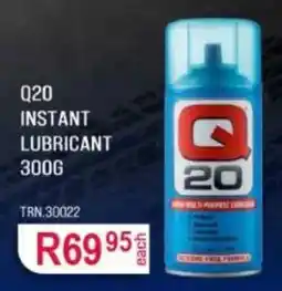 AutoZone Q20 Instant Lubricant offer