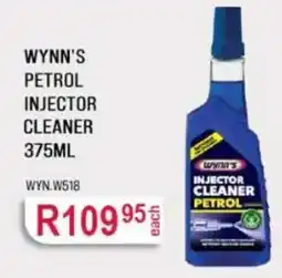 AutoZone Wynn's Petrol Injector Cleaner offer