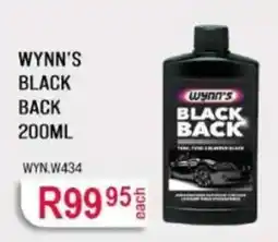 AutoZone Wynn's Black Back offer