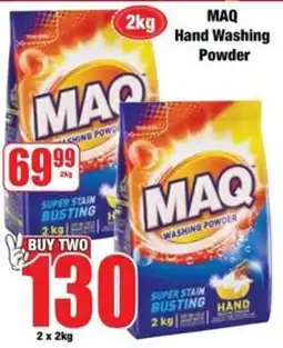 Boxer MAQ Hand Washing Powder offer