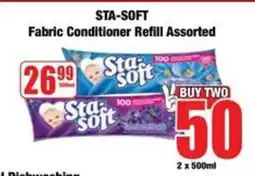 Boxer Fabric Conditioner Refill Assorted offer