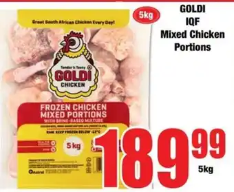GOLDI IQF Mixed Chicken Portions