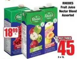 Boxer Rhodes Fruit Juice Nectar Blend Assorted offer