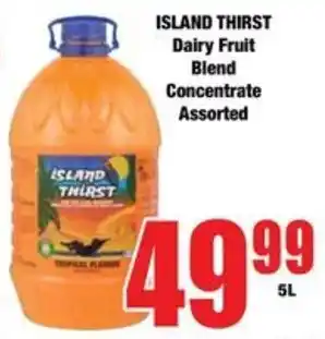 Boxer ISLAND THIRST Dairy Fruit Blend Concentrate Assorted offer
