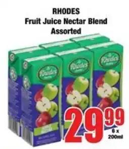 Boxer RHODES Fruit Juice Nectar Blend Assorted offer