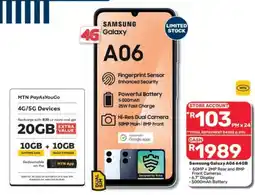 Pick n Pay Samsung Galaxy A06 offer