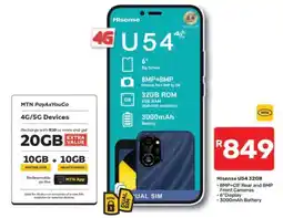Pick n Pay Hisense U54 32GB offer