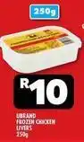 Usave Frozen - frozen chicken livers offer