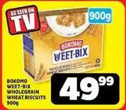 Usave Bokomo - wholegrain wheat biscuits offer