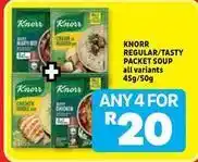 Usave Knorr - regular/tasty packet soup offer