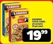 Usave Knorrox - stock cubes offer