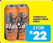 Usave Power play - energy drink offer
