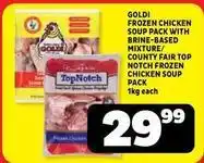 Usave Goldi - frozen chicken soup pack offer