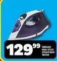 Usave Non-stick steam iron 1600w offer