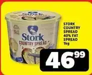 Usave Stork - country spread 40% fat spread offer