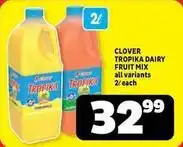 Usave Clover - tropical dairy fruit mix offer