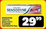 Usave Sensodyne - cavity & sensitivity fluoride toothpaste offer