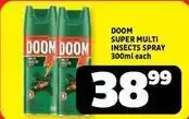 Usave Doom - super multi insects spray offer