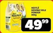 Usave Nestlé - nespray milk powder 400g offer