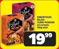 Usave Robertsons - curry powder offer