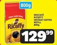 Usave Nescafé - ricoffy instant coffee refill offer