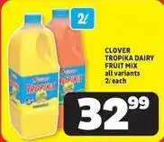 Usave Clover - tropkai dairy fruit mix offer