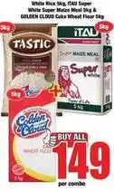 Boxer Tastic - white rice, maize meal & cake wheat flour offer