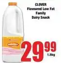Boxer Clover - flavoured low fat family dairy snack offer