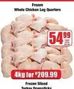 Boxer Frozen - whole chicken leg quarters offer