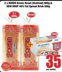 Boxer Boxer - brown bread & fat spread brick offer
