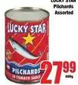 Boxer Lucky star - pilchards in tomato sauce offer
