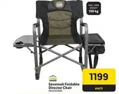 Makro Camp master - savannah foldable director chair (850030868) offer