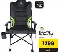 Makro Camp master - deluxe 700 hard arm chair (462435) offer