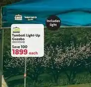 Makro Camp master - tamboti light-up gazebo (850026418) offer