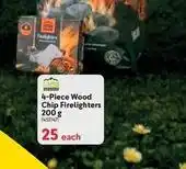 Makro Camp master - 4-piece wood chip firelighters 200 g (457147) offer